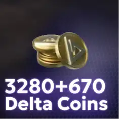 3280+670 Delta Coins